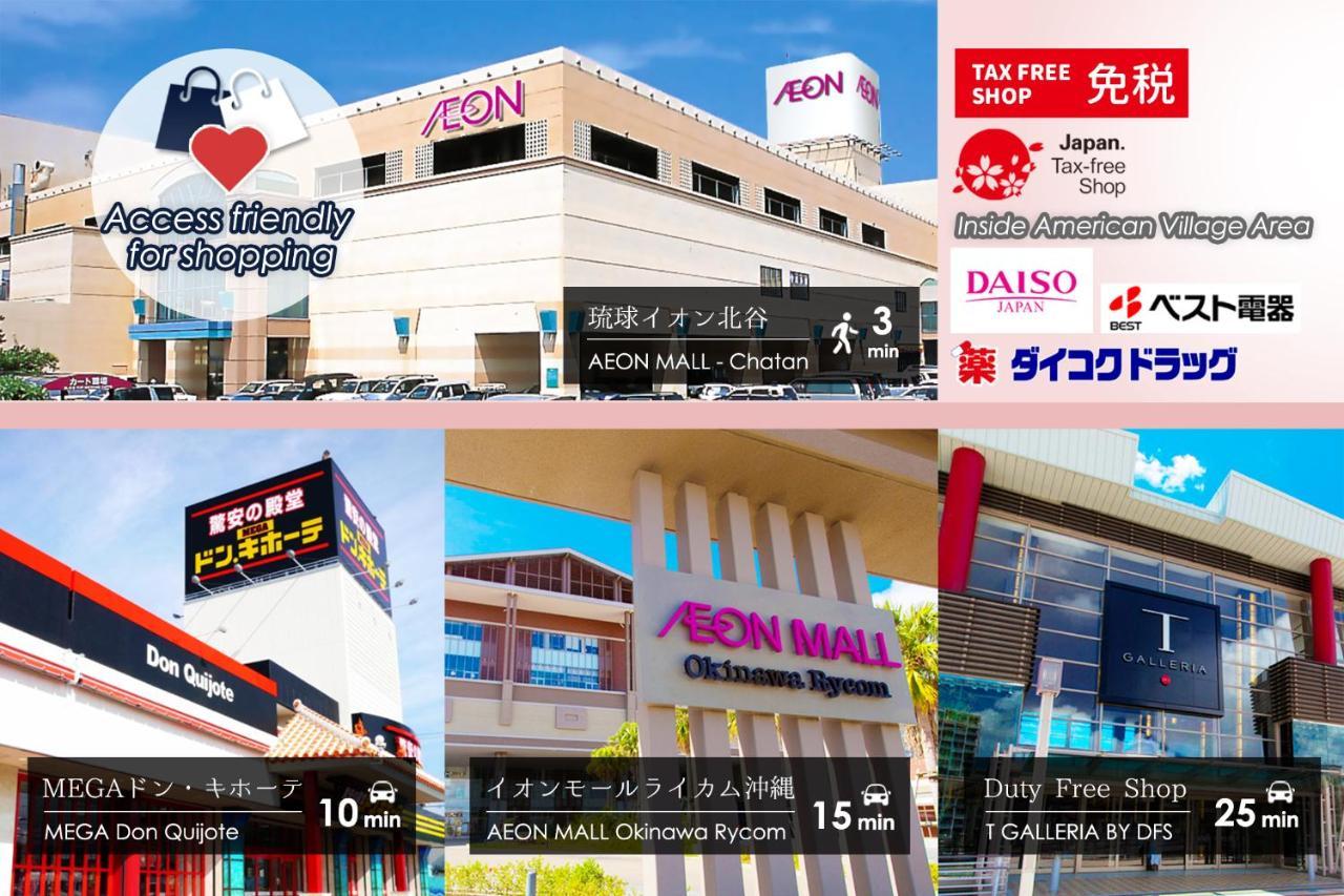 Condominium Hotel Mihama Upi Chatan Ngoại thất bức ảnh